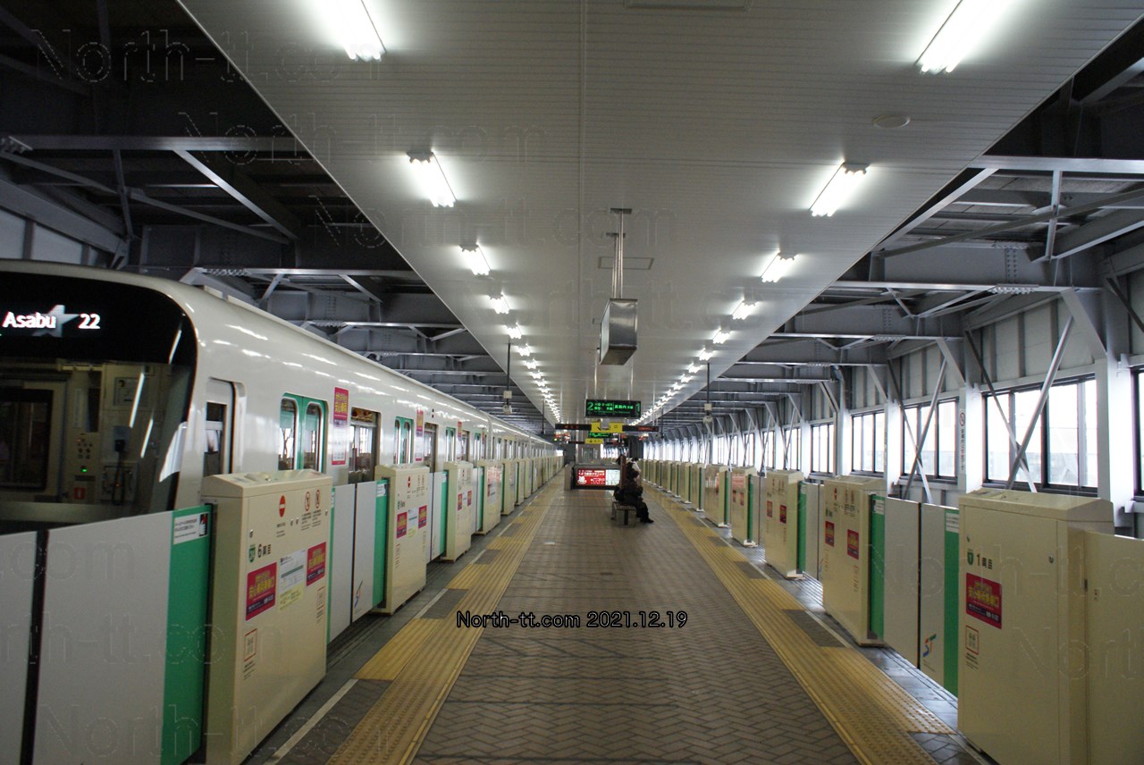 澄川駅ホーム